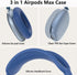 Silicon Case Cover for AirPods Max Headphones, Clear Soft TPU Ear Cups Cover/Ear Pad Case Cover/Headband Cover for AirPods Max, Transparent Access...