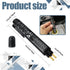 Brake Fluid Liquid Tester Pen, Auto Tester Tool, Auto Brake Diagnostic Testing Tool with 5 LED Indicators, Hydraulic Fluid Liquid Oil Moisture Ana...