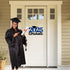 2025 Graduation Party Decorations Wooden Sign Blue Class of 2025 Photo Booth Props 2025 Graduation Picture Props for 2025 Graduation Party Supplie...
