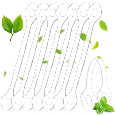 25 Count Disposable Tongue Scraper, Plastic Tongue Cleaner for Adults and Kids, Tongue Scrubber for Oral Care, Promote Fresh Breath...