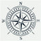 Compass Stencil for Painting on Wood, Walls, Fabric, Airbrush, More | Reusable 11.8 x 11.8 inch Mylar Template...