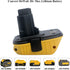 2-Packs DCA1820 18V to 20V Battery Adapter Replace for Dewalt 20V MAX Lithium Battery DCB200 DCB203 DCB204 DCB205 DCB206 for Dewalt 18Volts Tools ...