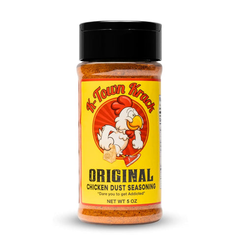 K-Town Krack - Original Chicken Dust Seasoning - All-Purpose Seasoning & BBQ Rub Seasoning for Chicken, Beef, Pork, Fish - All-in-one Spice Rub, B...