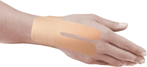 MUELLER Sports Medicine CTTape, Carpal Tunnel Pain Relief Athletic Tape, Therapeutic Support for Tendonitis and Arthritis, Latex Free, 3 One-Time ...