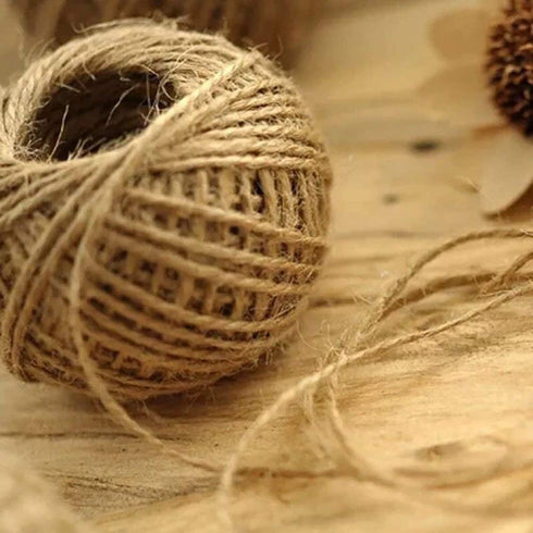 VGOODALL Burlap Ribbon?2 Inch Burlap Fabric Craft Ribbon 10 Yards and 1pc Jute Twine for Gifts Wrapping Christmas Wreath Tree Rustic Wedding Decor...