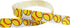 3/8"-1.5" Volleyball/Softball/Soccer Grosgrain Ribbon for Cheer Bows, Sewing (10yd 3/8" Softball White/Yellow)...