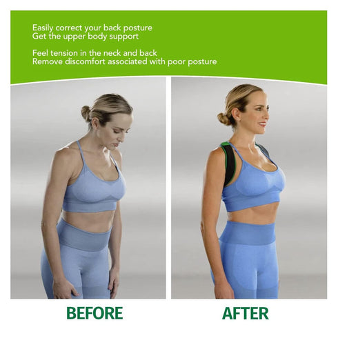 YUYTE Back Posture Correct Brace, 8 Shaped Adjust Straps Hunchback Prevention Back Straightener, Adjustable & Breathable for Bad Posture, Slumping...