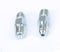 2PCS Male 1/8" NPT to -3 AN Flare Brake Line Fitting Adapter Straight Zinc Steel...