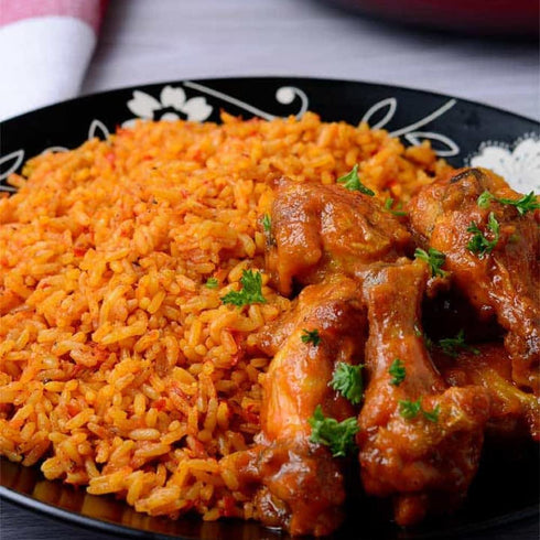 Colour Flavour Jollof Rice Spice | Tasty Smoky Jollof Rice in Minutes | The Perfect Seasoning for Rice | Made with Herbs and Superfoods | The Only...