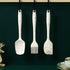 SiXi Silicone Spoon Shovel Heat Resistant One Piece Design Seamless Nonstick Spoon Flexible Scraper Baking Mixing Tool Kitchen Restaurant Cooking ...