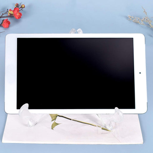 DILIBRA Display Stand Resin Mold Plate Stands for Display/Silicone Plate Holder for Epoxy Casting,Home Decoration,Pictures Frame, Fold-able Photo ...