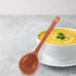 4pcs Ceramic Soup Spoons Japanese Ramen Soup Spoons Ceramic Asian Dinner Spoons Retro Korean Style Tablespoon Rice Noodles Serving Spoon Ladle for...