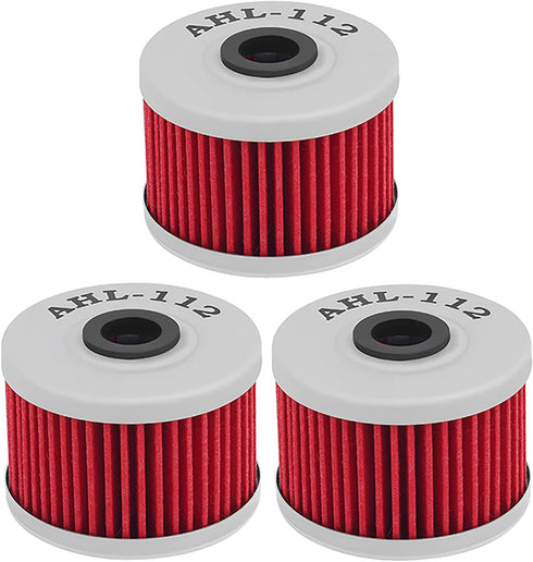 AHL 112 Oil Filter for Honda CRF250L CRF 250L CRF250 CRF 250 L 250 2013 2014 2015 / CBR250R CBR 250R CBR250 CBR 250 R ABS 249 2013/CBR250R 249 201...
