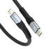 240W USB 4 Cable 6.6ft, Supports 8K@60Hz HD Display & 40Gbps Data Transfer, USB C to USB C Fast Charging for iPhone 15/Pro/Plus/Pro Max, Samsung G...