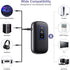 AUX Bluetooth Adapter for Car, Bluetooth 5.0 Receiver with Hands-Free Calls, Noise Canceling, Dual Connection, 3.5 mm Aux Bluetooth Car Adapter, 1...