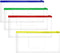 4PCS Clear Plastic Envelopes File Folders with Pockets PVC Pencil Case Pouch Zipper Storage Bags for Documents Cash Puzzles Travel Organizing Art ...