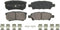 Wagner QuickStop ZD1037 Rear Disc Brake Pad Set for 2016 Jeep Patriot...