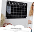 STOBOK 1 Set Erasable Message Board Wall Sticker Decor Office Decor Wall Mounted Erasable Board Chore Chart Memo Boards Calendar Whiteboard Memo B...
