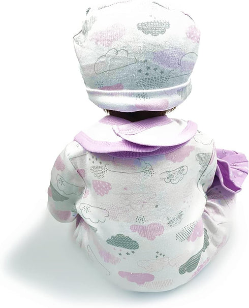 Reborn Baby Dolls Clothes Outfits 22 Inch Girl Clothing Accessories 5 Pcs Set for 20-23 Inch Newborn Reborn Dolls...