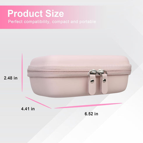 Canboc Carrying Case Compatible with Yoto Mini Bluetooth Travel Audio & Music Player, Mesh Pocket fit Audiobook Cards, Music Player Storage Bag, P...