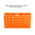 uxcell 4 Way Tube Rack Polypropylene 80-Well Orange for 0.5ml, 1.5ml, 1.8ml, 10ml, 15ml, 50ml...