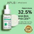 APLB AHA BHA PHA Centella Ampoule Serum | AHA BHA PHA CEN™ 32.5% 1.35 FL.OZ/Korean Skincare, Exfoliant, Long lasting moisturizing, Revitalize for ...