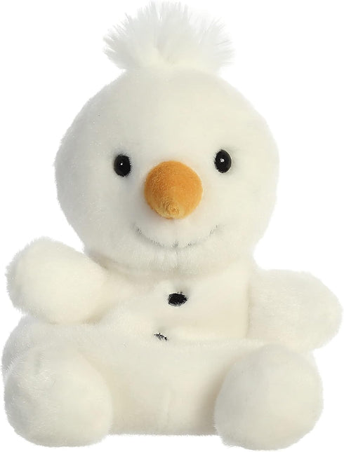 Aurora® Adorable Palm Pals™ Froyo Snowman Stuffed Animal - Pocket-Sized Play - Collectable Fun - White 5 Inches...