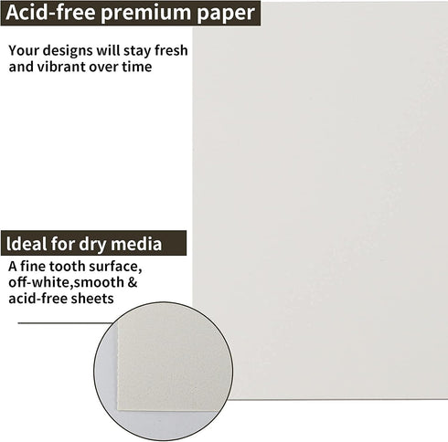 9 x 12 inches Sketch Book, Top Spiral Bound Sketch Pad, 1 Pack 100-Sheets (68lb/100gsm), Acid Free Art Sketchbook Artistic Drawing Painting Writin...