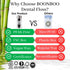 Dental Floss, Bamboo Charcoal Woven Thread, Coffee...
