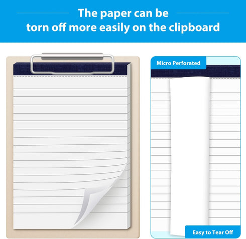 12 Pack Note Pads 4x6 Inch Small Lined Writing Memo Pads Refills Easy Tear no Rip Writing Pads with 30 Sheets Each Pad Narrow Ruled Mini Pocket No...
