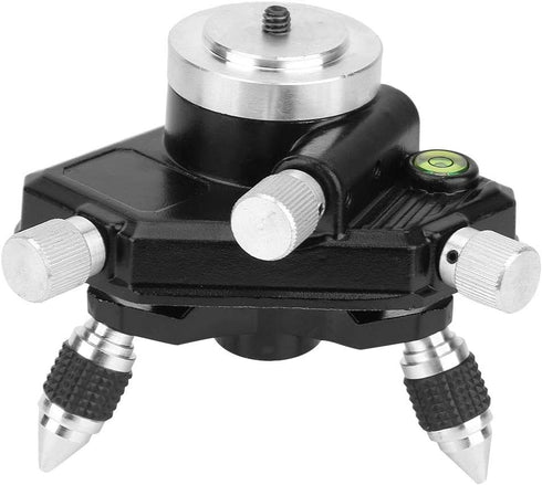 Laser Level Adapter, 360° Rotating Base Laser Level Adapter with Standard 1/4" Thread for most Laser Level Devices...