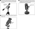 ARKON SP142025MM Camera Bolt Tripod 1/4-Inch 20 to 25 mm Swivel Ball Adapter (Black)...