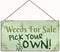 Weeds for Sale Funny Garden Signs and Plaque Shed Summer House Garage?Family Decor Sign?Wall Door Sign,12"X6"Sign(30151109)...