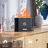Colorful Flame Aroma Diffuser, Flame Diffuser Humidifier with 7 Changing Colors, 180ml Aromatherapy Diffuser with Waterless Auto-Off Protection fo...