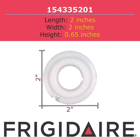 GENUINE Frigidaire 154335201 Wash Arm Retainer Nut Dishwasher...