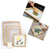 Worown A5 Size Paper Making Screen, Natural Wooden PaperMaking Mould, 7.5 x 10 inch Wooden Paper Making Frame for DIY Paper Craft and Dried Flower...