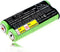 2.4V BK-4MCCE Battery Replacement for Sensonic Plus SR-3000 900 Sonic Toothbrush Sensonic Plus SR-3000E...