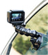 SUREWO Flexible Gooseneck Suction Cup Car Mount Holder for GoPro 12, Flexible Extension Car Windshield Mount with Phone Mount for GoPro Hero 11 10...