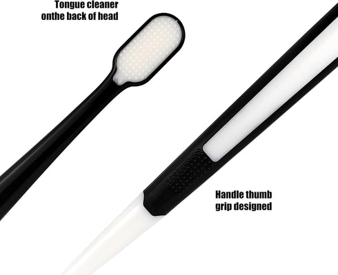 HUAJIAN Soft Toothbrushes for Adults,Soft Toothbrush for Sensitive Gums?Soft and Comfortable, Reducing Irritation to Gums and Providing Excellent ...