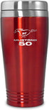 AU-TOMOTIVE GOLD Travel Mug for Ford Mustang (Red)...