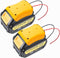 2 Packs Upgrade for DeWALT Battery Adapter Power Source Mount for Dewalt 20V Battery Adaptor Dock with Wires Battery Converter Connector DIY Power...