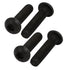 uxcell 4pcs M6x25mm 10.9 Grade Left Hand Thread Bolt Lock Screw for Drill Chuck...