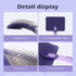 Dog Brush for Poodles-Best Dog Grooming Brush for Poodles Dematting, and Detangle-Dog Brush for Poodles Grooming and Bathing...