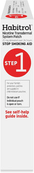 Habitrol Nicotine Transdermal System Stop Smoking Aid, Step 1 (21 mg), 14 Count (Pack of 1)...