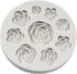 Rose Flower Silicone Mold Flower Fondant Chocolate Candy Molds For Flower Cake Decoration Cupcake Topper Sugar Craft Polymer Clay Gum Paste...