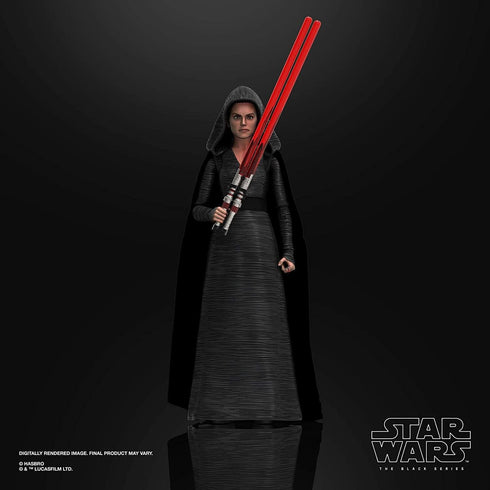 STAR WARS The Black Series Rey (Dark Side Vision) Toy 6-Inch Scale The Rise of Skywalker Collectible Action Figure, Ages 4 and Up, Multicolored (F...