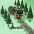 Model Cedar Trees 12PCS Train Scenery Landscape Pine Miniature Diorama Trees Mixed Model for Road Architecture Building DIY Decoration Gift (12)...