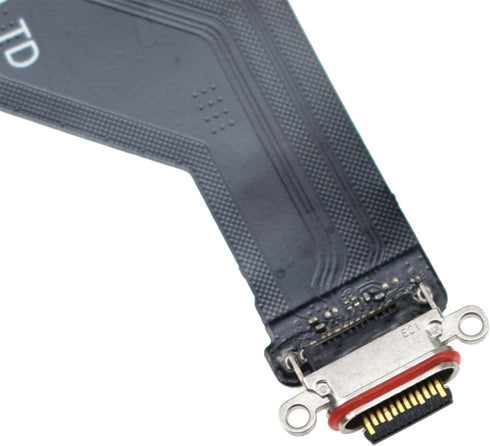 Sunways USB Type-C 3.1 Charger Port Flex Cable with Water Proof Rubber Ring Replacement for OnePlus 7T HD1901 1+7T HD1903 HD1900 HD1907 HD1905...