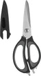 Farberware 4-in-1 Kitchen Shears, 2-Piece, Black and Gray...