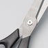 All Purpose Ceramic Scissors 8" Black Straight Shears Non-Sticking Sharp Blade Comfort ABS Grip Blunt Tip Safety Cutting Tool for Office School Cr...